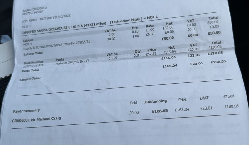 
								Skoda Octavia 1.4 TSI SE DSG full									