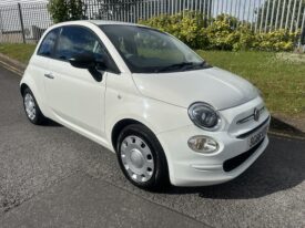 Fiat 500 1.2 Pop Euro 6 (s/s) 3dr White