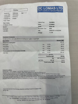 
										2018 Hyundai KONA 1.0 T-GDi Blue Drive SE Euro 6 full									